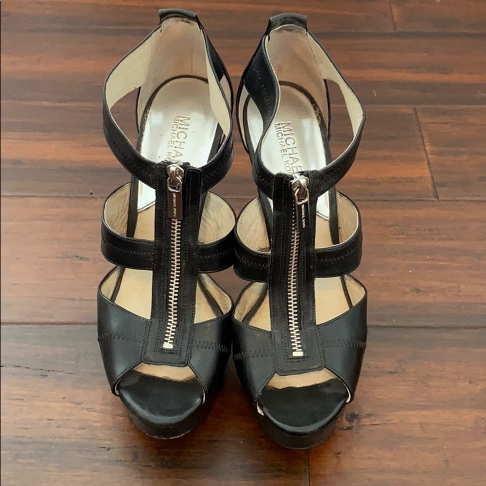 Black high heels